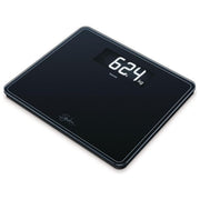 Beurer GS 410 Signature Line Bilancia Pesapersone Digitale Piano in Vetro 200 Kg Display LCD XXL colore Nero