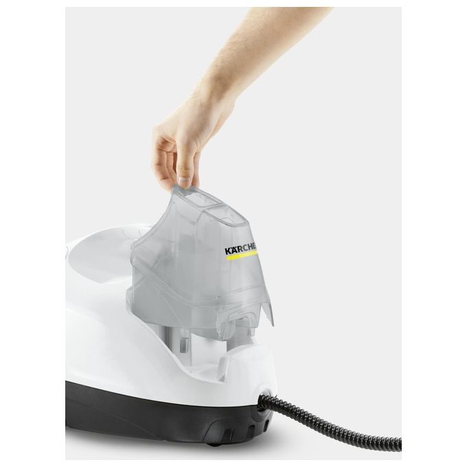 KÄRCHER 1.512-630.0 SC 4 EasyFix Pulitore a Vapore 2000 W 0.8 L Serbatoio Estraibile 100 m² 4 min Riscaldamento colore Nero