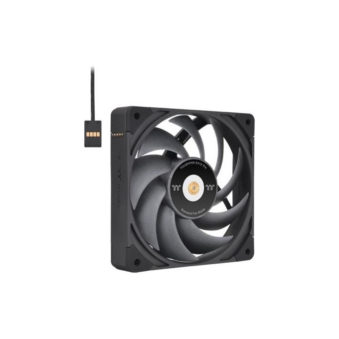 Thermaltake TOUGHFAN EX12 Pro CL-F171-PL12BL-A Ventilatore per Case 12 cm 3 Pezzi 2000 rpm 29.8 dB tipo di cuscinetto Idraulico colore Nero