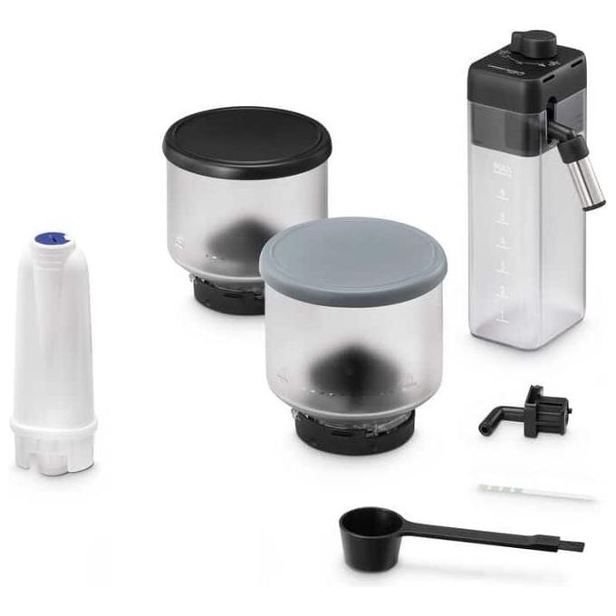 De'Longhi EXAM440.55.G Rivelia Macchina da caffe' Automatica 1,4 L 19 bar 1450 W Bean Switch LatteCrema Hot colore Grigio