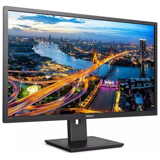Philips 325B1L-00 B Line Monitor PC 31.5'' QHD IPS 2560x1440 75Hz 4ms Hub USB HDMI DisplayPort colore Nero