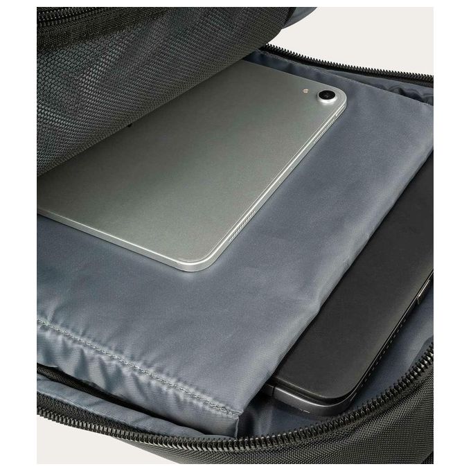 Tucano BKLUN15-BK Lunar Zaino per Laptop 15.6'' e MacBook Pro 16'' con Scomparto Imbottito e Tasca Anteriore colore Nero