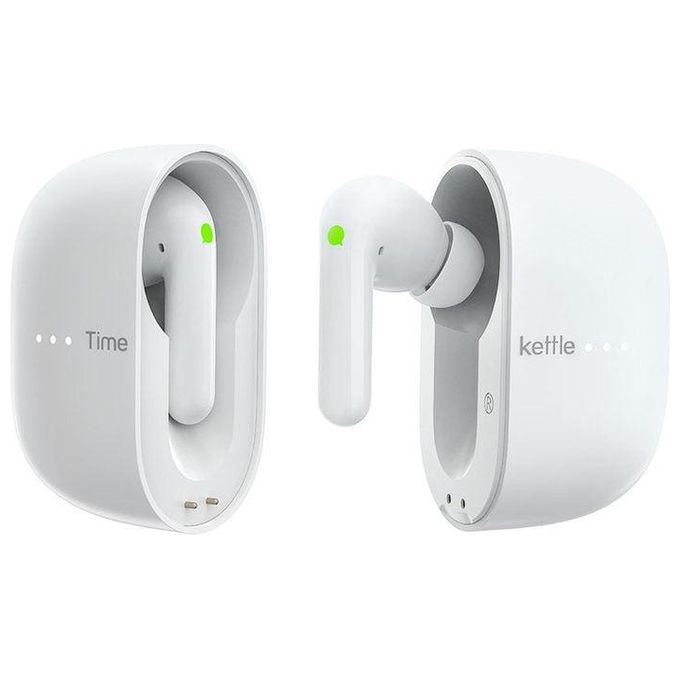 Timekettle M3 TRANSLATOR Traduttore Portatile Auricolare In-ear Bluetooth 5.2 40 Lingue Cancellazione Rumore IPX4 colore Bianco