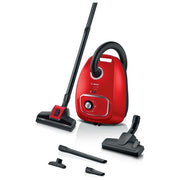 Bosch BGB41PET1 Serie 4 Aspirapolvere a Traino con Sacco 4 L 700 W Filtro HEPA 75 dB colore Rosso