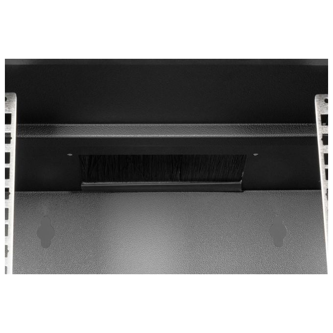 Digitus DN-49101 SOHO Pro Armadio Rack a Parete 10'' 6U 316x300 mm capacita' 30 Kg porta in vetro IP20 colore Nero