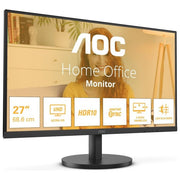 AOC U27B3M Monitor PC 27'' 4K UHD VA 3840x2160 60 Hz HDR10 AdaptiveSync 2x HDMI 2.0 DisplayPort 1.4 Altoparlanti colore Nero