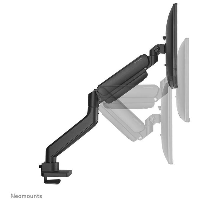 Neomounts 14793741000 NEXT Core Braccio porta-monitor full motion 17-42'' 15 Kg VESA 75x75 100x100 mm molla a gas rotazione 360° colore Nero