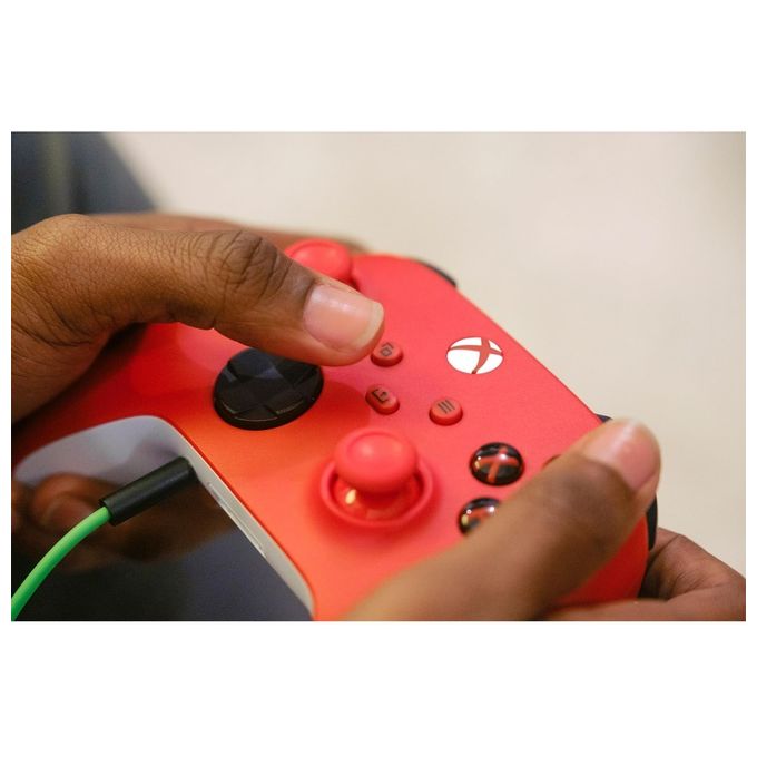 Xbox 1914 Pulse Red Controller Wireless Gamepad per Xbox Series X S Xbox One Windows 10 11 Android iOS colore Rosso