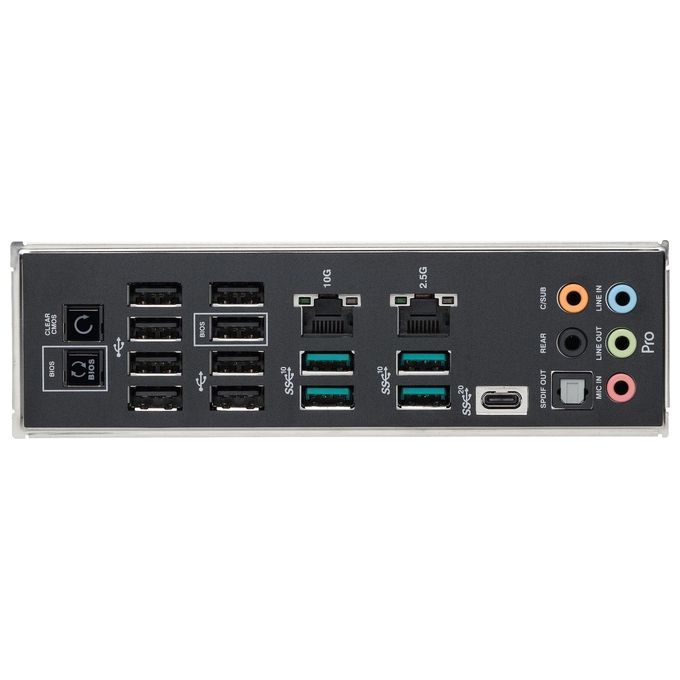 Asus PRO WS W790-ACE Scheda Madre SSI CEB Socket LGA4677 Intel W790 DDR5 ECC 8 slot PCIe 5.0 colore Nero
