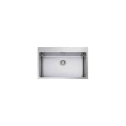 Apell LNR75FBC Radius R12 Lavello da incasso 1 vasca Acciaio Inox 75x51 cm Filotop Sottopiano colore Spazzolato