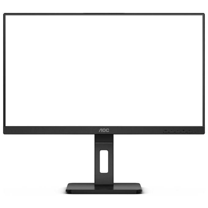 AOC Q27E3UMF Essential-line Monitor LED QHD 27'' 2560x1440 Pixel 75Hz VA Flicker Free Low Blue Light Regolazione Altezza Rotazione Girevole Altoparlanti Integrati Hub USB colore Nero