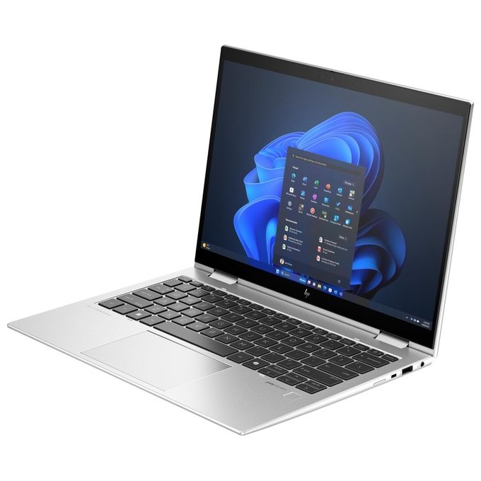 HP 970P6ET Elite x360 830 G11 Notebook 2 in 1 13.3'' Intel Core Ultra 7 155U 16 GB RAM 512 GB SSD Windows 11 Pro colore Argento