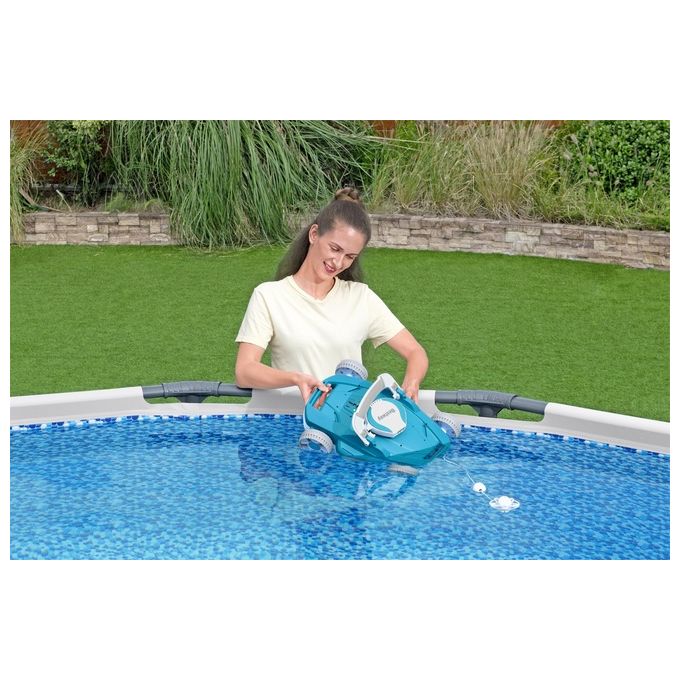 Bestway Robot per Pulizia Piscina Aquatronix Azzurro