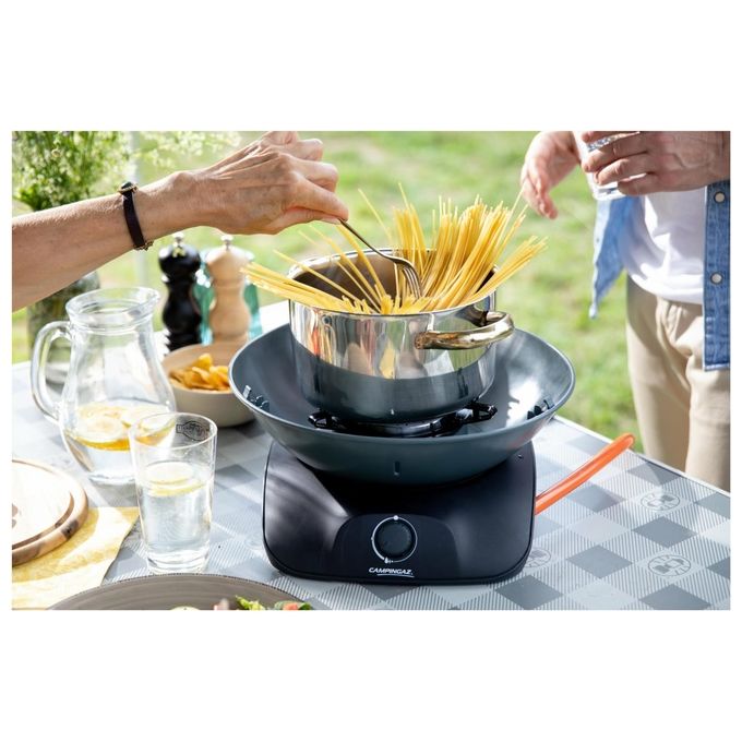Campingaz 360 Grill CV Barbecue da Tavolo Rotondo Rame
