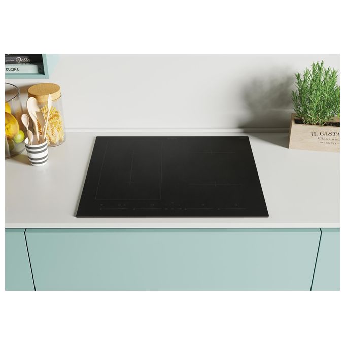 Candy CETPS64MCWFTT1 Piano cottura Induzione 59 cm 4 Zone Boost Touch Wi-Fi Bluetooth colore Nero