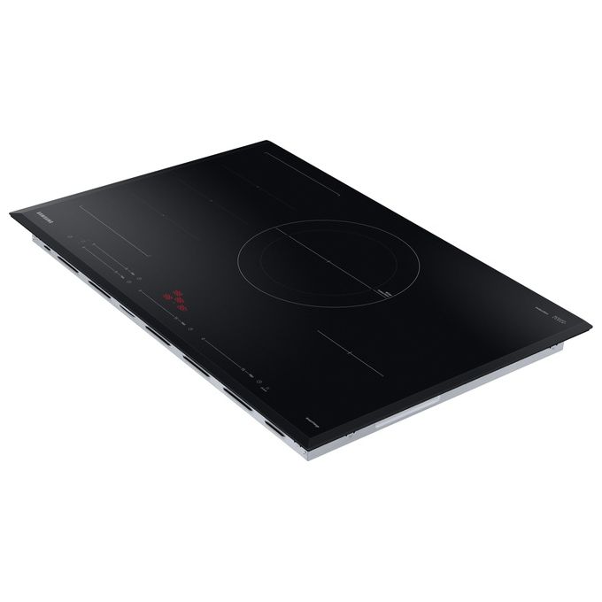 Samsung NZ84C6057KK Piano cottura induzione 80 cm 4 zone Slim Fit Flex Zone Plus 7.4 W Wi-Fi SmartThings 15 livelli colore Nero