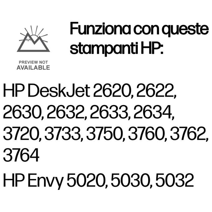 HP N9K06AE 304 Nero Cartuccia originale per Deskjet 3720, 3730