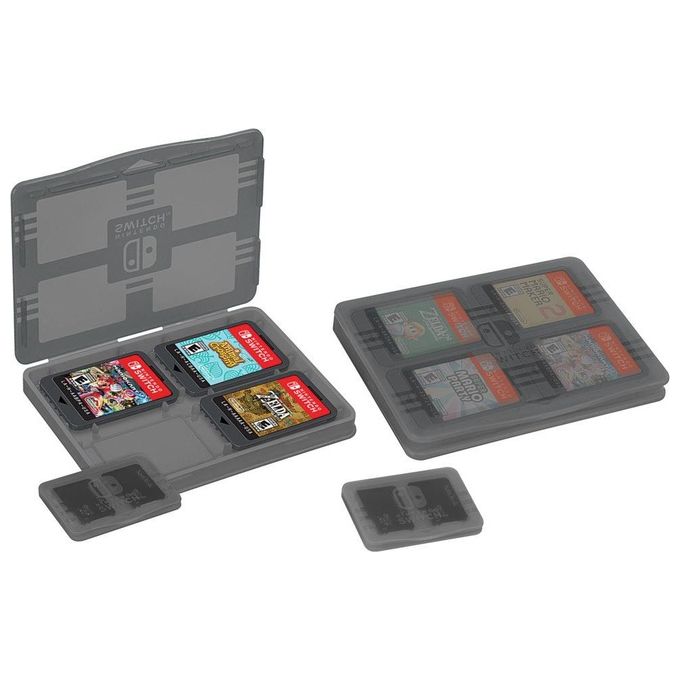 Bigben Interactive NNS34AC Custodia Animal Crossing New Horizons Nintendo Switch Switch Lite Switch OLED 8 slot colore Multicolore