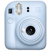 Fujifilm 16806092 Instax Mini 12 Fotocamera Istantanea Esposizione Automatica Flash Integrato Specchio Selfie Modalita' Close Up colore Blu Pastello