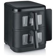 Severin FR2468 Friggitrice ad aria Doppia Zona 11 L 2800 W 9 Programmi Display LED Touch colore Nero