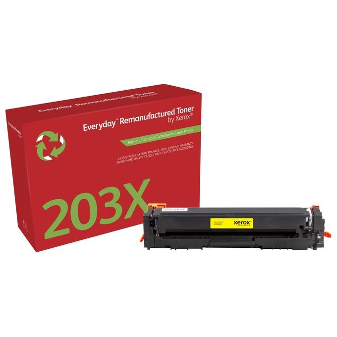 Xerox 006R03622 Everyday Toner Compatibile HP 203X CF542X Rigenerato Alta Resa 2500 pagine colore Giallo