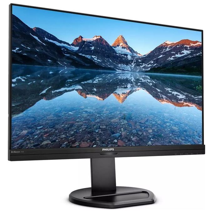 Philips 240B9-00 B Line Monitor PC 24.1'' IPS LED WUXGA 1920x1200 16:10 4 ms 300 cd-m² Hub USB VESA Pivot colore Nero