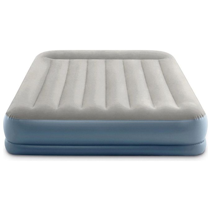 Intex 64118ND Materasso Dura-Beam Pillow Rest Mid-Rise Matrimoniale Autogonfiante 152x203x30 cm Matrimoniale Versione 2023