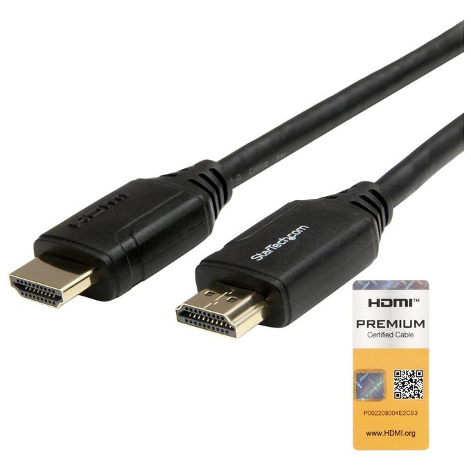 Startech Cavo Premium Hdmi ad Alta Velocita' con Ethernet da 2mt 4k 60Hz