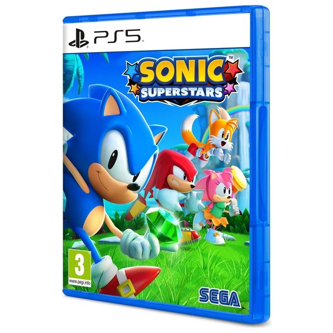 Sega 1127223 Sonic Superstars Videogioco PlayStation 5 Avventura Platformer Cooperativa 4 Giocatori Edizione Standard ITA