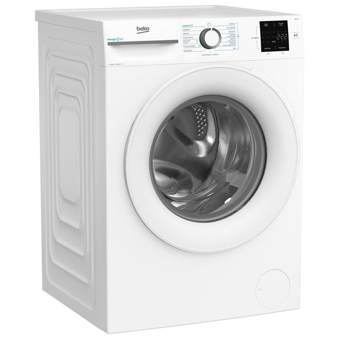 BEKO BMWU31021W Lavatrice 10 Kg Classe a Profondita' 58 cm Centrifuga 1200 giri Inverter Vapore EnergySpin colore Bianco