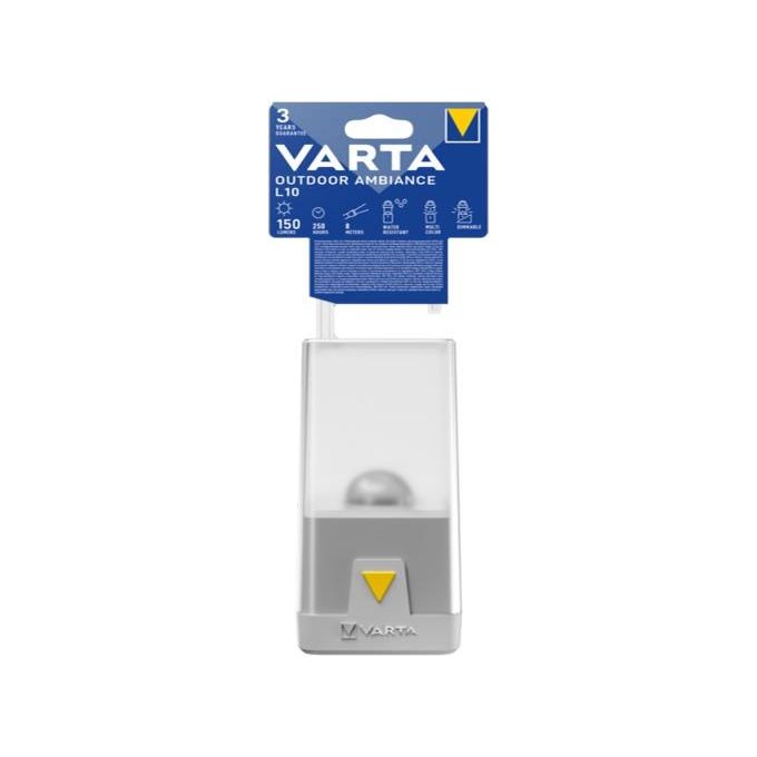 Varta Torcia Elettrica Outdoor Ambiance L10 Grigio