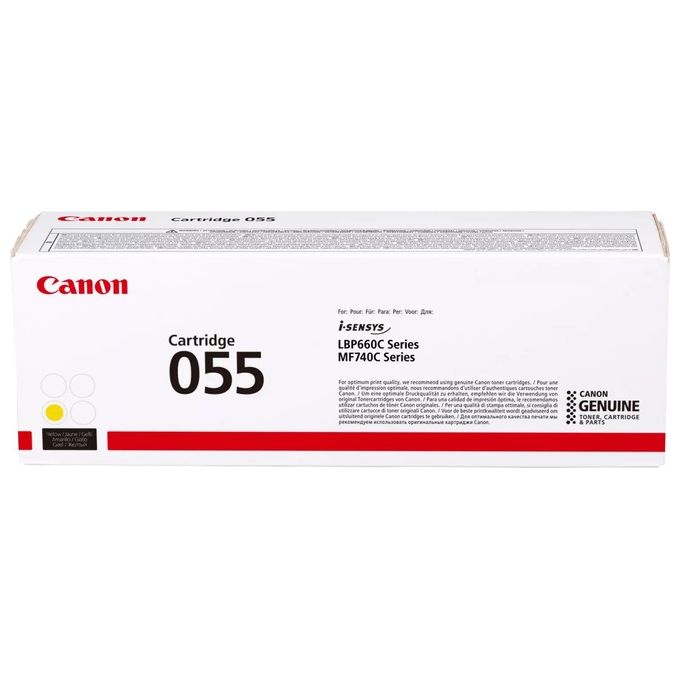 Canon 055 Y Toner Originale Giallo