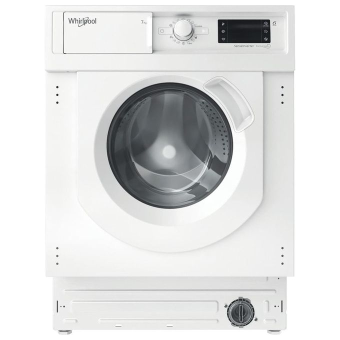 Whirlpool BI WMWG 71483E EU N Lavatrice da incasso Frontale 7 Kg 1400 rpm Classe D Motore Inverter FreshCare+ AquaStop (82x60x55 cm) colore Bianco