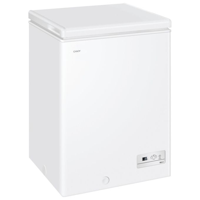 Candy CHAE1002E Congelatore a Pozzetto Statico 97 L 84,5 cm Classe E 39 dB Congelamento 5,5 Kg-24h colore Bianco