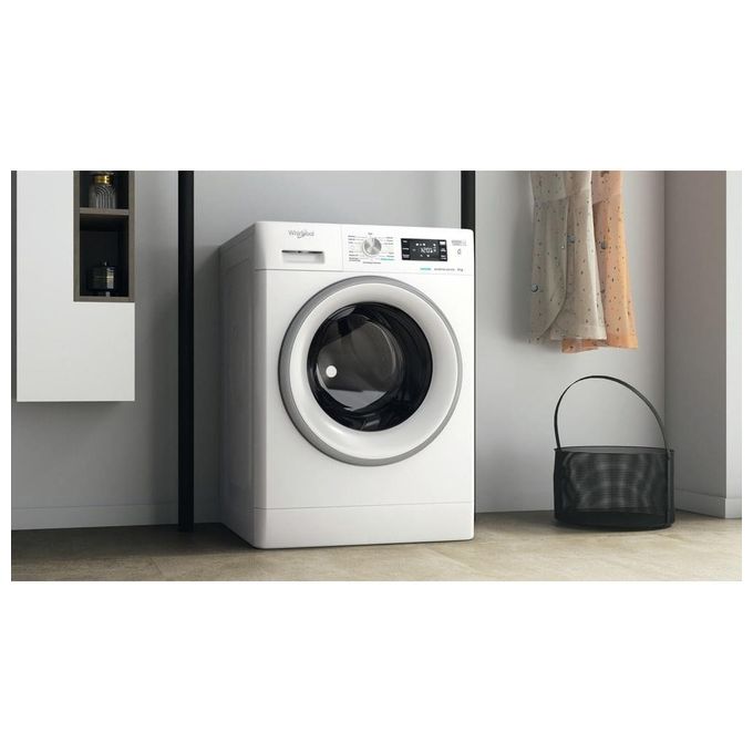 Whirlpool FFB 846 SV IT Lavatrice Caricamento Frontale 6° SENSO Steam Refresh Classe energetica A Capacita' di carico 8 Kg Centrifuga 1400 giri Inverter