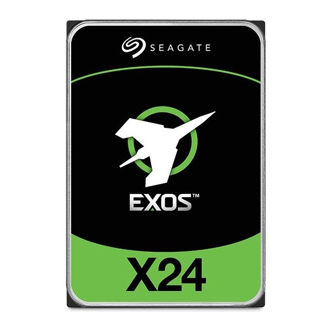 Seagate ST24000NM002H Exos X24 Hard disk interno 24 TB 7200 rpm 512 MB cache 3.5'' SATA colore Nero