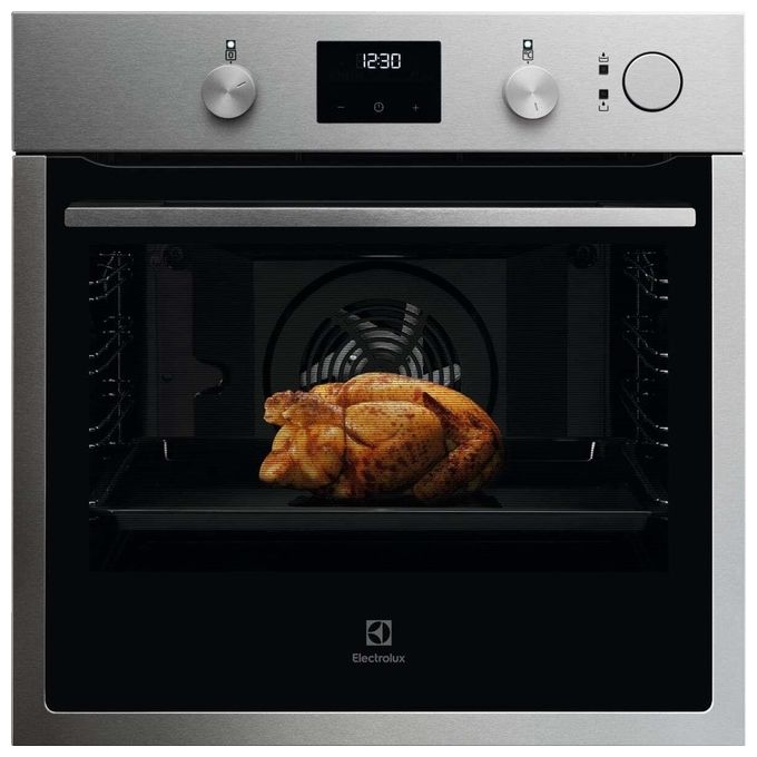 Electrolux KOCGS30TX Serie 600 Forno da incasso multifunzione 72 L Classe A SteamCrisp AquaClean colore Acciaio inox antimpronta (59.4x58.9x56.9 cm)