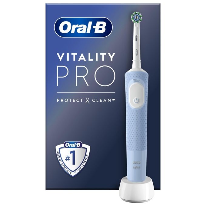 Braun Oral-B Vitality Pro D 103 Spazzolino Elettrico Blue Hangable Box