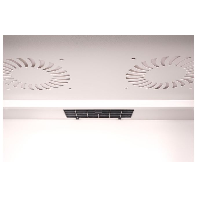 Digitus DN-49200 SOHO Pro – Armadio Rack 19'' a Parete 4U, profondita' 400 mm, porta in vetro, carico max 60 Kg, colore Grigio