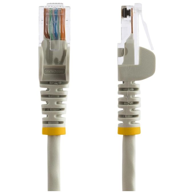 StarTech Cable Cavo Patch Utp Cat5e Rj45 Antigroviglio 2mt Grigio