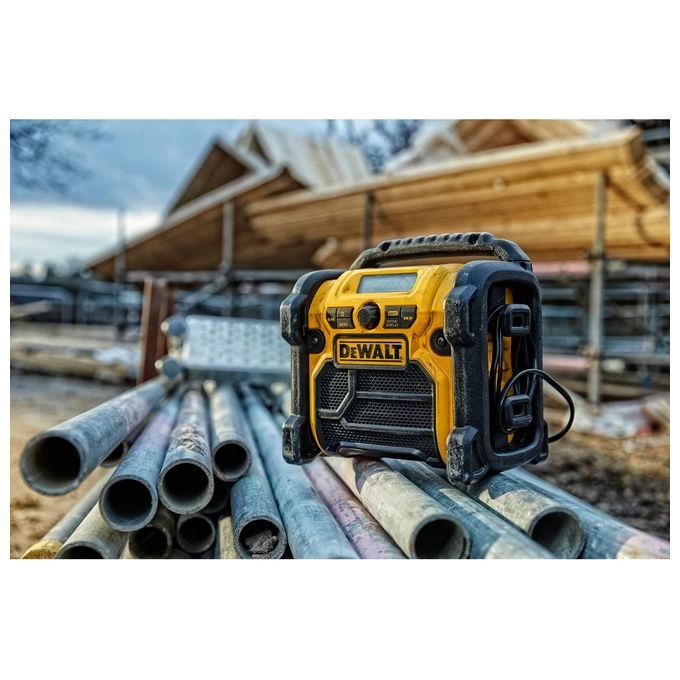 DeWalt DCR020-QW XR Li-Ion Kompakt-Radio con DAB+