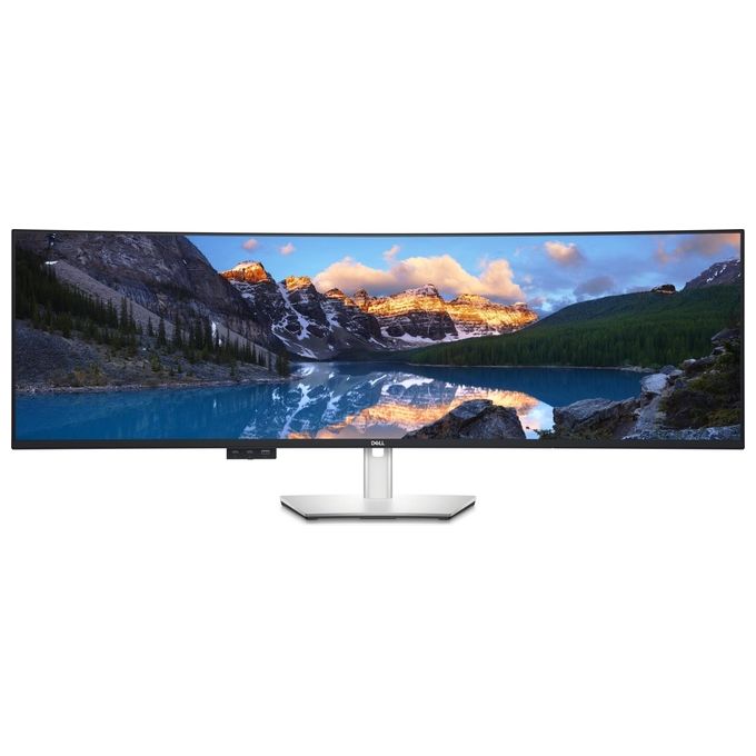 DELL DELL-U4924DW UltraSharp Monitor PC 49'' 5120 x 1440 Pixel 32:9 60 Hz USB-C Hub 90W VESA 100x100 colore Nero Argento