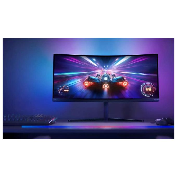 Philips 34M2C6500-00 Evnia Monitor PC 34'' QD-OLED 3440x1440 175Hz 0.03ms colore Grigio