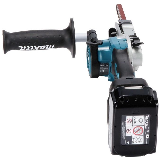 Makita DBS180Z Lima a Nastro 18 V con Motore Brushless e Velocita' Variabile 600-1700 m-min colore Nero