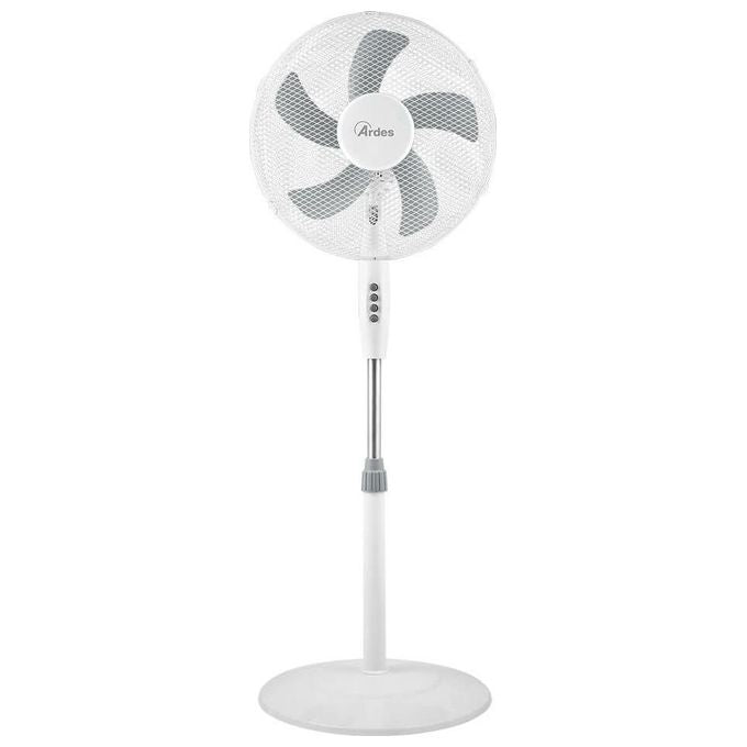 Ardes Ventilatore Piantana 40cm H120 Brisa Base Tonda per un Raffrescamento Efficiente e Silenzioso