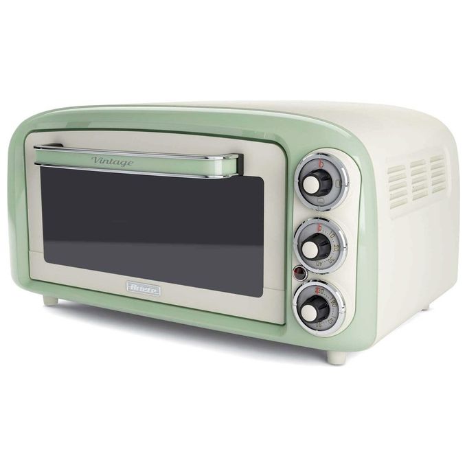 Ariete 979 Vintage Fornetto Elettrico 18 L 1380 W 3 posizioni cottura pizza 30 cm timer 60 min colore Verde