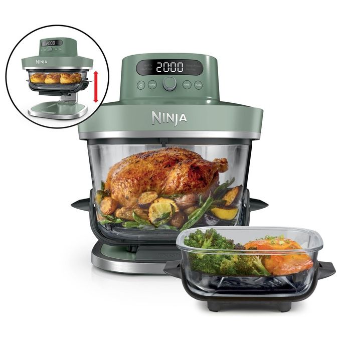 Ninja AS090EUGN Crispi Pro Friggitrice ad aria 5,7 L 2000 W 5 programmi display colore Verde