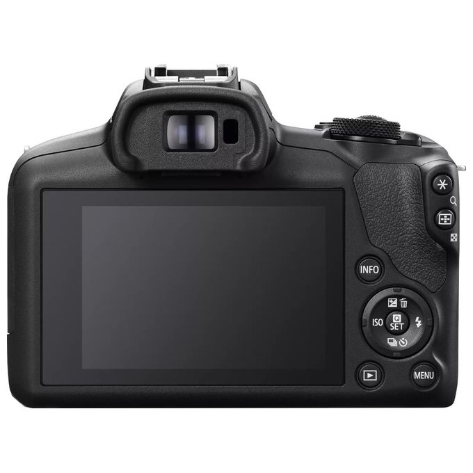 Canon EOS R100 6052C023 Fotocamera Mirrorless Kit Doppio Obiettivo RF-S 18-45mm RF-S 55-210mm 24.1 MP 4K Wi-Fi Bluetooth colore Nero