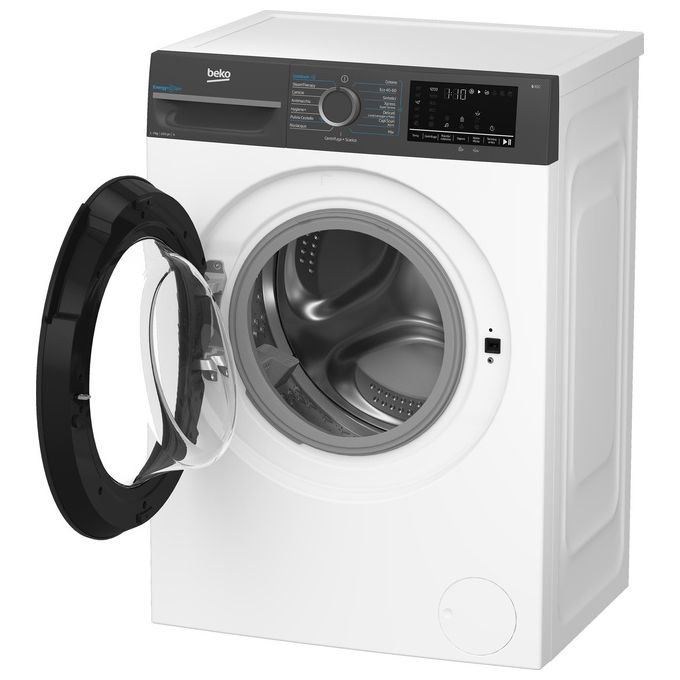 Beko BMEUWSU4721A EnergySpin Lavatrice Frontale Slim 7 Kg 1200 rpm Classe A SteamCure Inverter (85x60x50 cm) colore Bianco