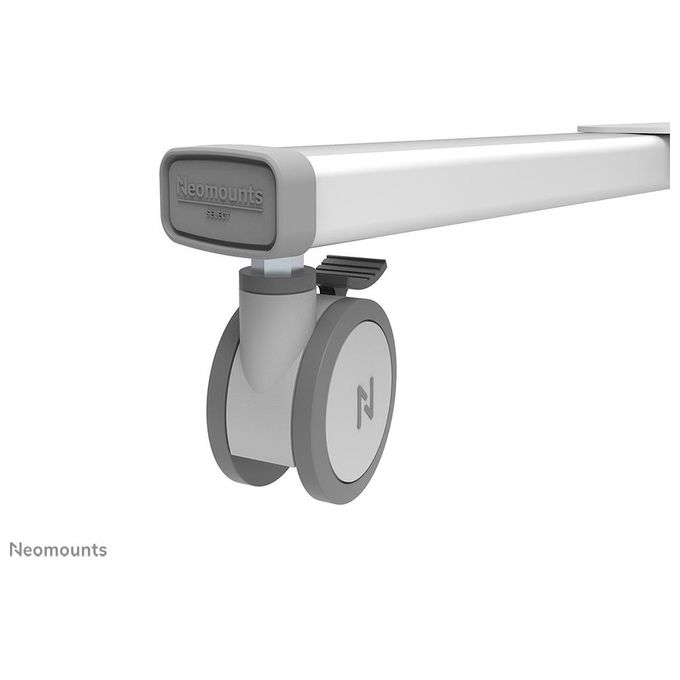 Neomounts FL50S-825WH1 Carrello TV da Pavimento Regolabile in Altezza 37-75'' VESA 100x100-600x400 mm 70 Kg TUV Certificato colore Bianco